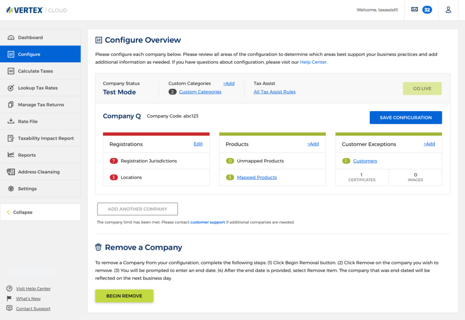 Vertex - Configurator