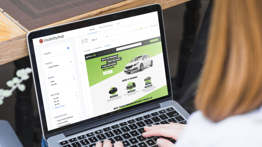 gettacar - Usability Hub