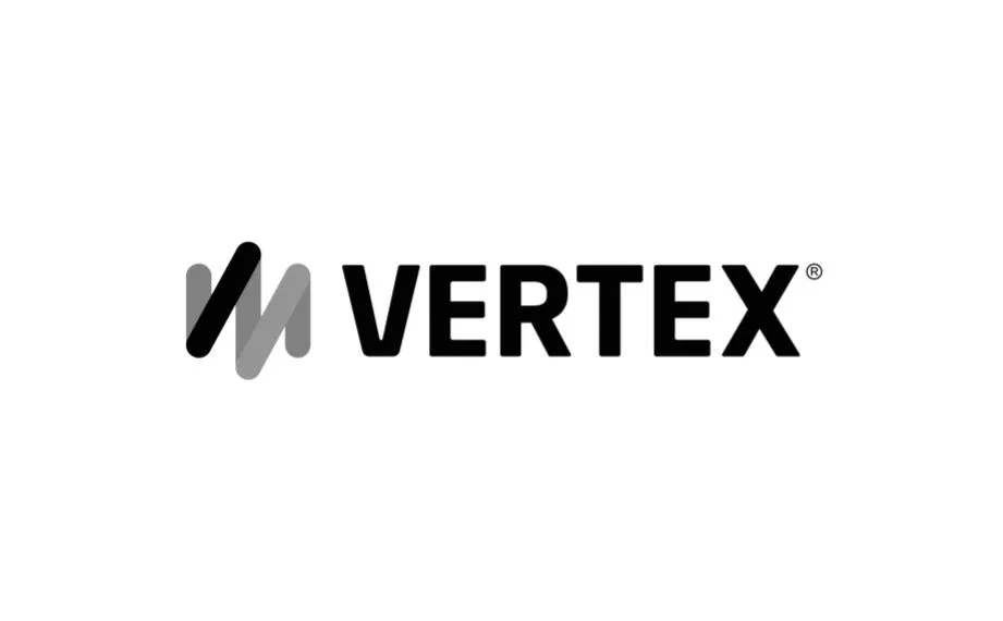 Vertex logo.