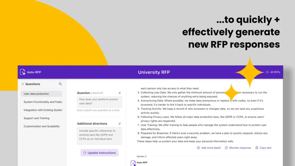 RFP Automation case study