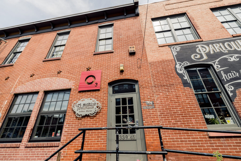O3 headquarters in Fishtown 